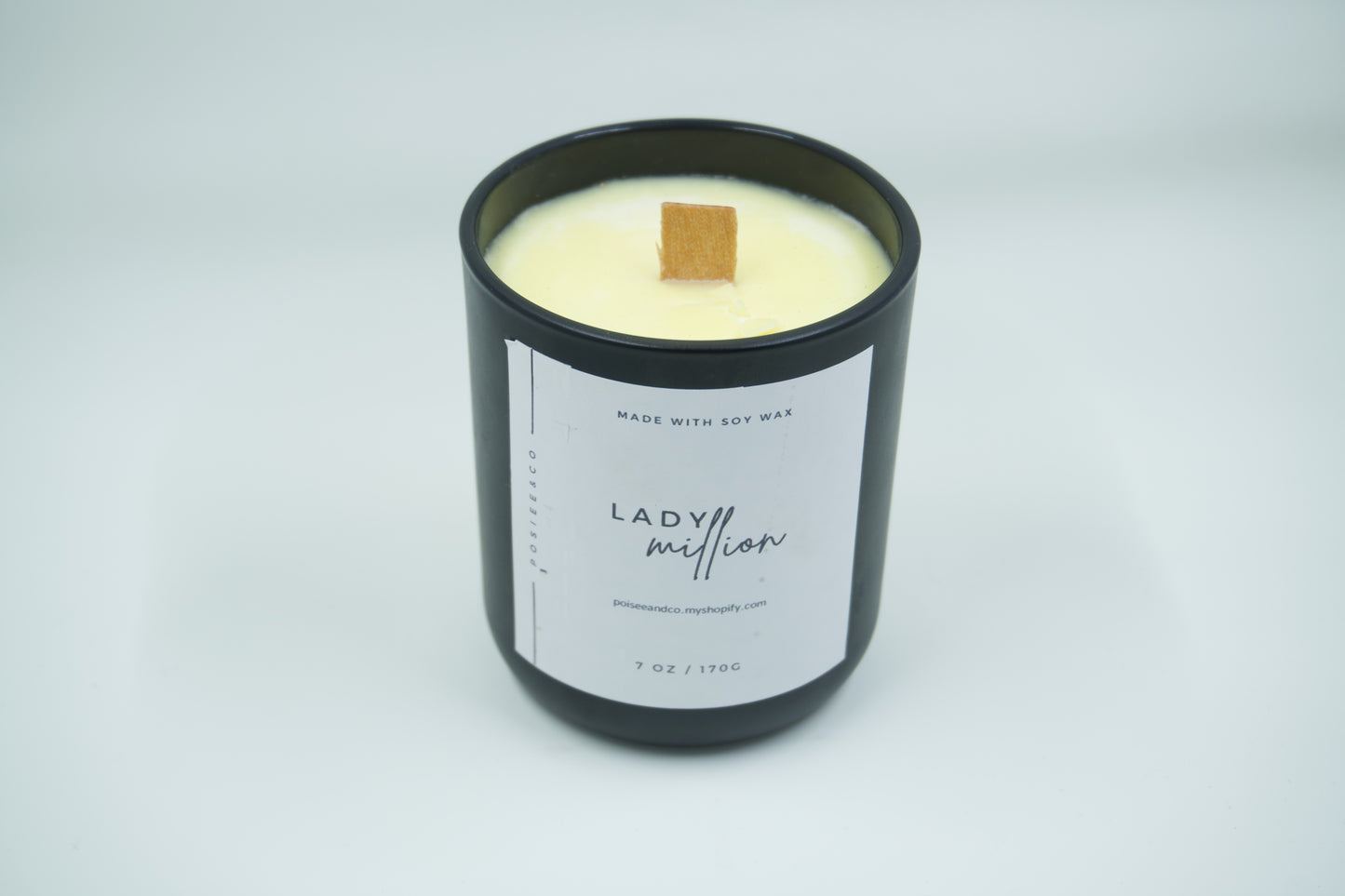 Lady Million Candle - Black