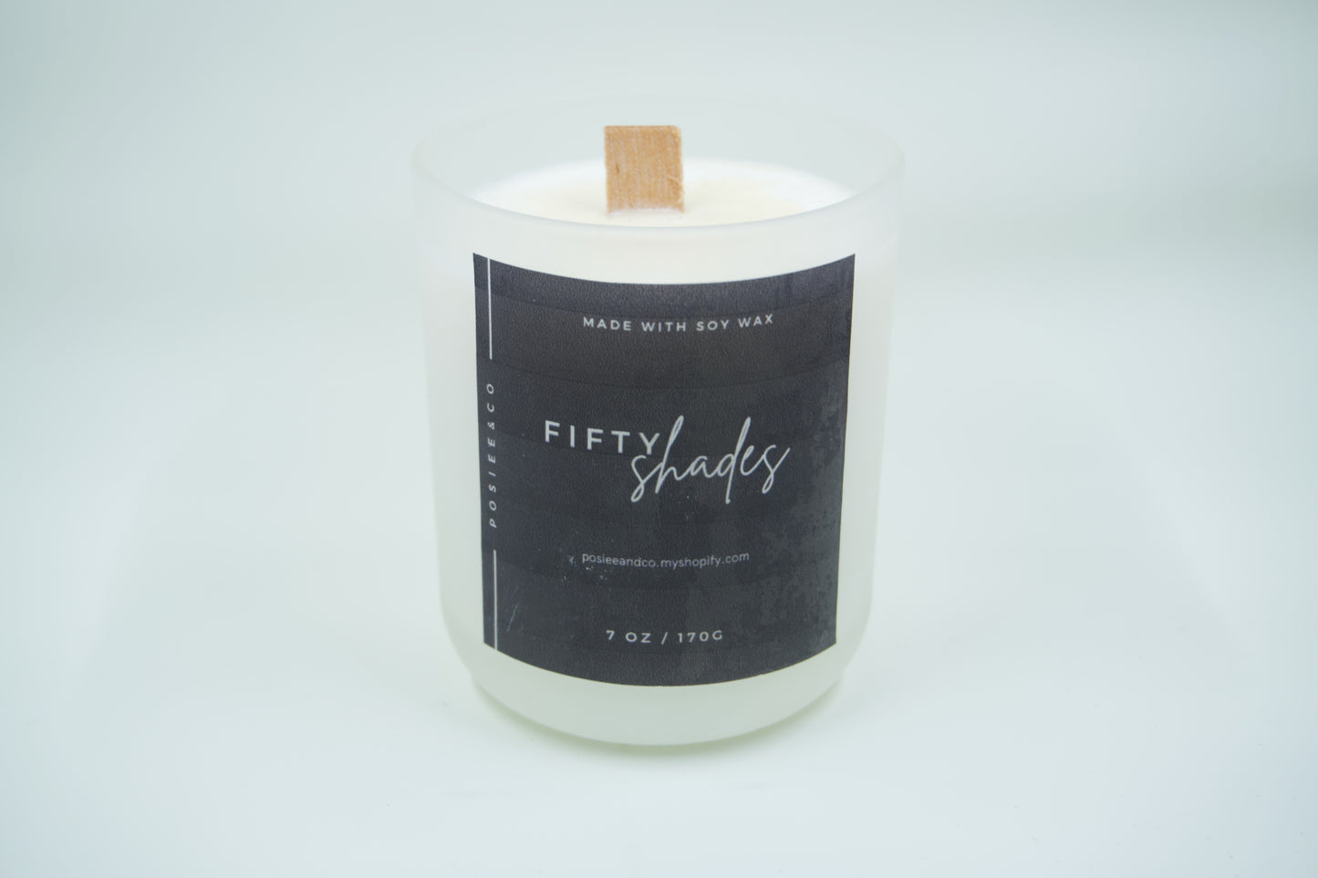 Fifty Shades Candle - Frosted