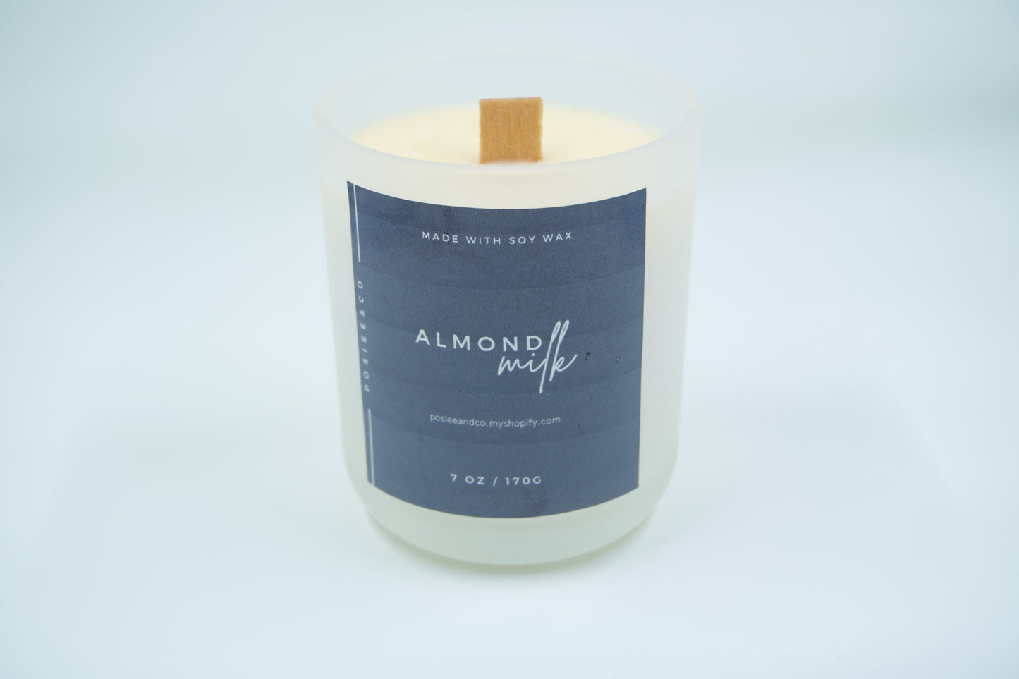 Almond Milk Candle - Frosted
