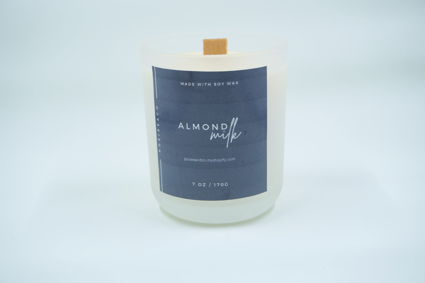 Almond Milk Candle - Frosted