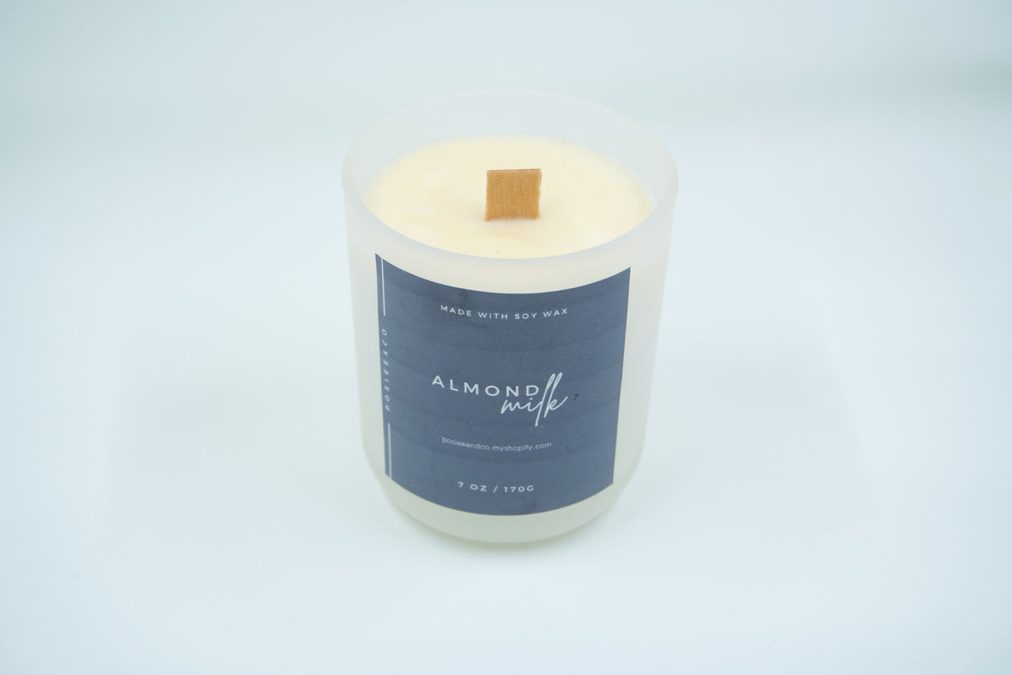 Almond Milk Candle - Frosted