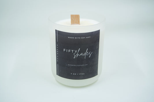 Fifty Shades Candle - Frosted