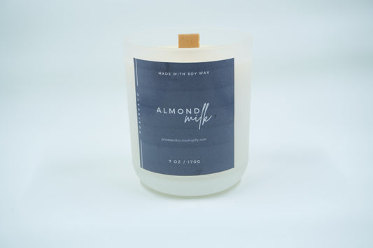 Almond Milk Candle - Frosted