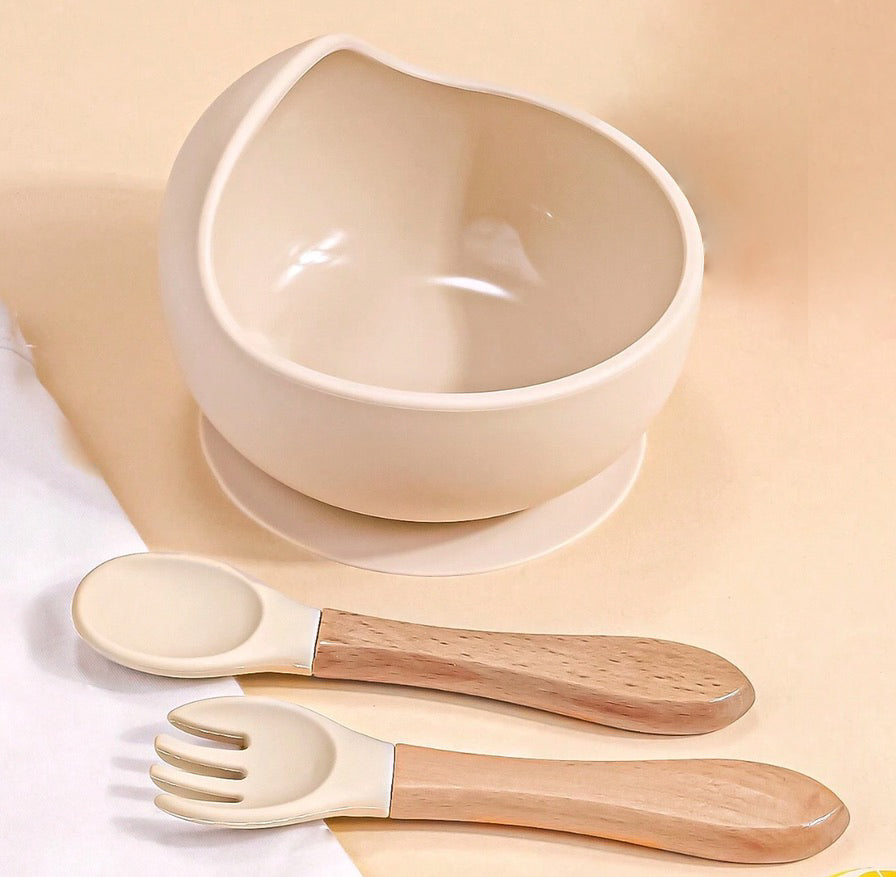 Silicone Suction Bowl Set
